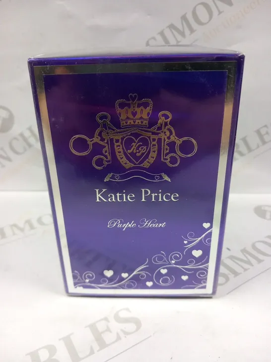 BOXED AND SEALED KATIE PRICE PURPLE HEART 100ML