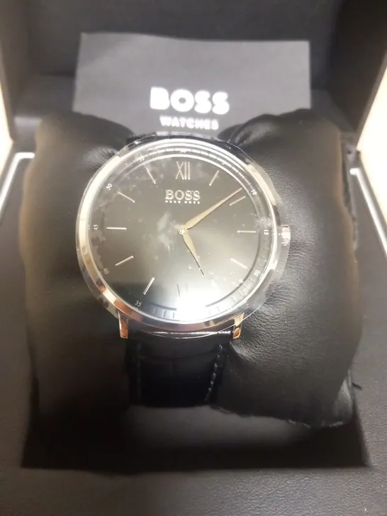 BOXED HUGO BOSS GENTS ESSENTIAL WRIST WATCH