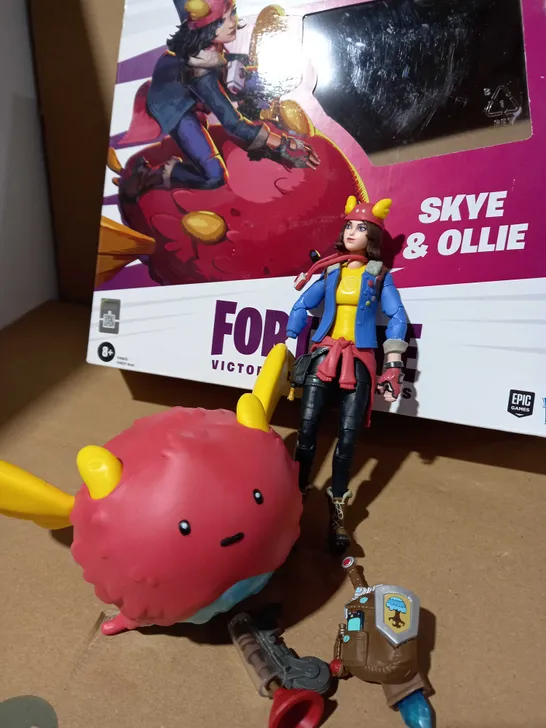 FORTNITE VICTORY ROYALE SERIES SKYE AND OLLIE ACTION FIGURE 