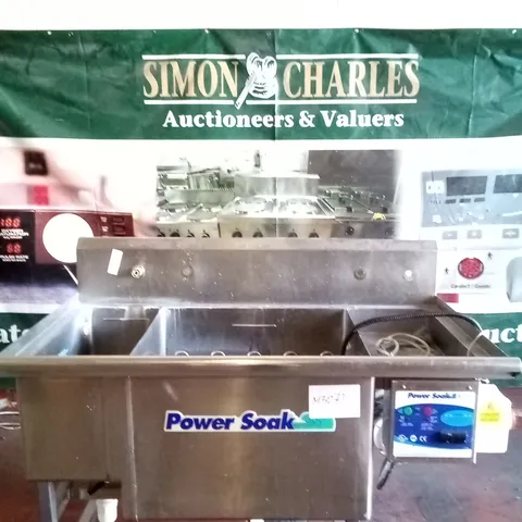 POWER SOAK COMMERCIAL DISH WASHING STATION 