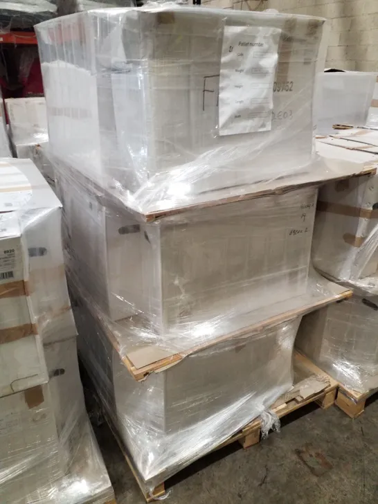 PALLET OF 19 CALYPSO VESIMA CERAMIC VANITY BASINS 610×460×160MM & 2 VELDEAU WELLAND CERAMIC VANITY BASIN - 610×460×160MM