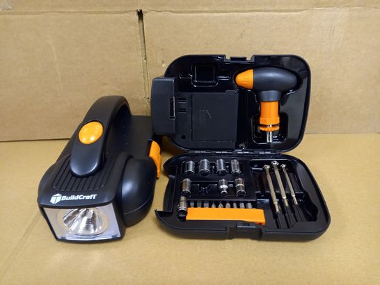 BUILDCRAFT X2 TORCH/TOOL KIT BLACK/ORANGE 