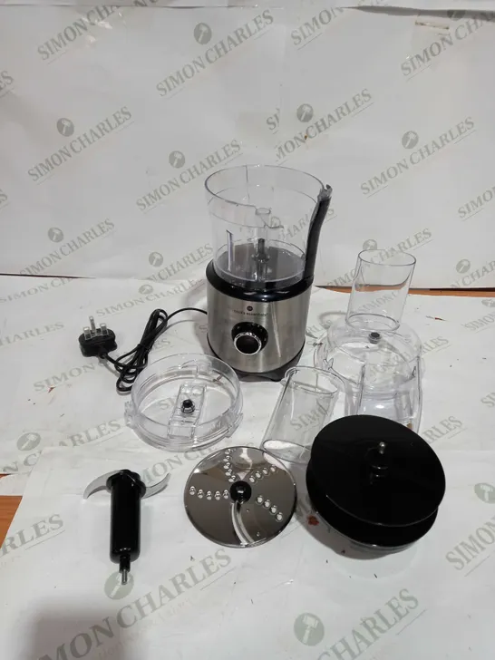 COOK'S ESSENTIALS 400ML COMPACT DOUBLE BLADE FOOD PROCESSOR