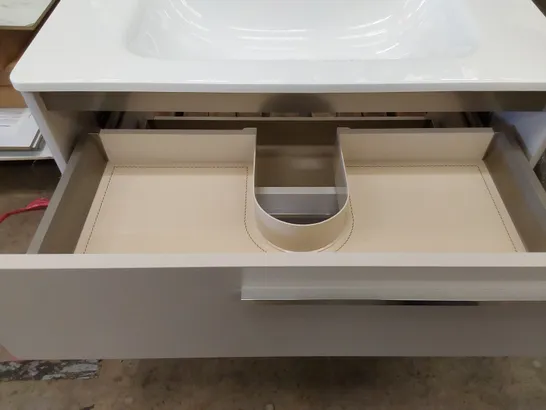 DESIGNER BATHROOM VANITY UNIT WITH BASIN 