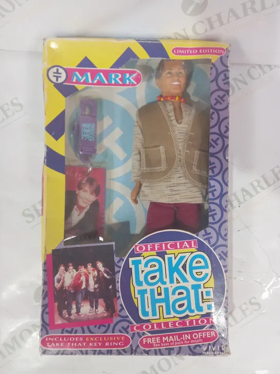 OFFICIAL TAKE THAT COLLECTION - LIMITED EDITION COLLECTIBLE DOLL - MARK