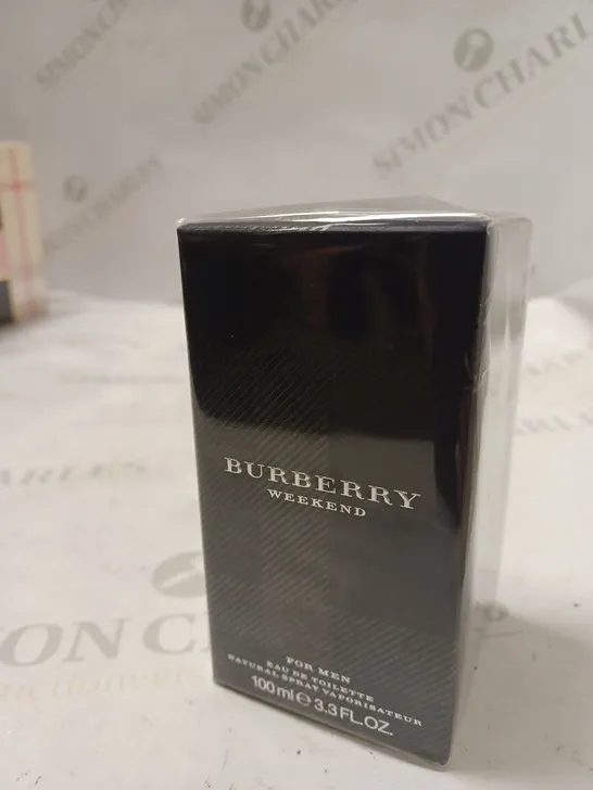 BOXED AND SEALED BURBERRY WEEKEND EAU DE TOILETTE FOR MEN 100ML