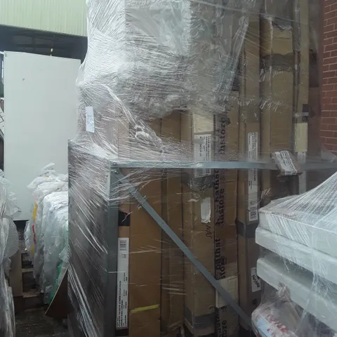PALLET OF APPROXIMATELY 15 SHOWER GLASS PANELS