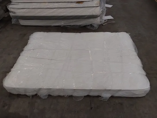 QUALITY BAGGED 4'6" OPEN COIL SPRING MEMORY MATTRESS 