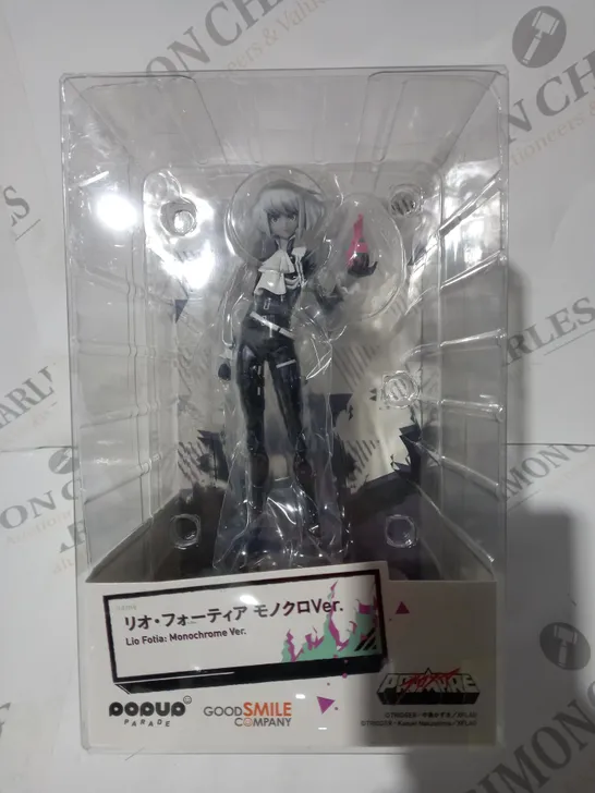 BOXED POPUP PARADE PROMARE COLLECTIBLE FIGURE - LIO FOTIA MONOCHROME VERSION