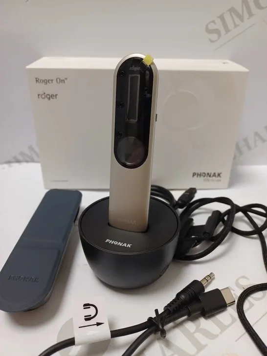 PHONAK ROGER ON TRANSMITTING MICROPHONE