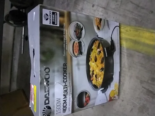 BOXED 9.19L MULTI COOKER