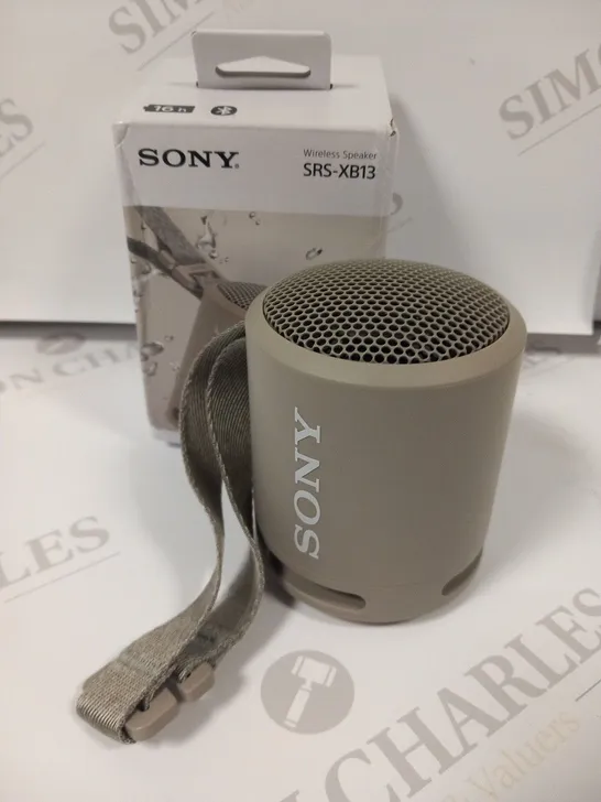 BOXED SONY WIRELESS SPEAKER SRS-XB13