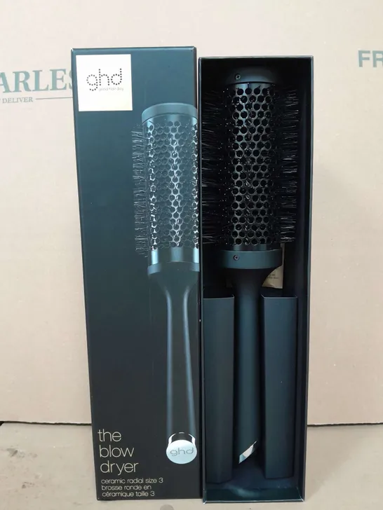 BOXED GHD THE BLOW DRYER CERAMIC RADIAL SIZE 3 