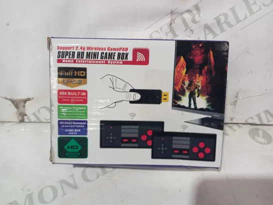 SUPER HD MINI GAME BOX HOME ENTERTAINMENT SYSTEM