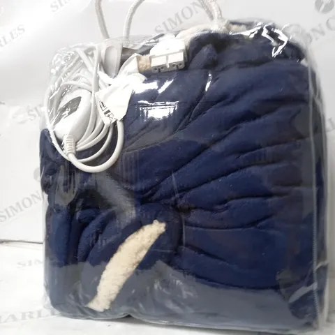 BOXED SUPER POLAR FLEECE 160 X 120CM ELECTRIC BLANKET