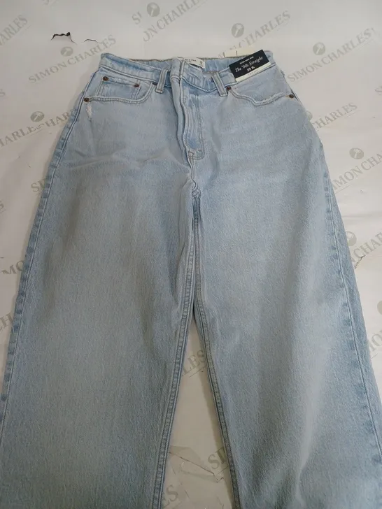 ABERCROMBIE & FITCH ULTRA HIGH RISE CURVE LOVE JEANS - 29/8L