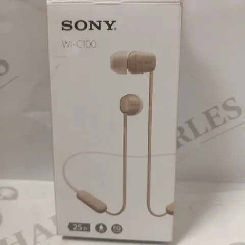 BOXED SONY WI-C100 EAR PHONES