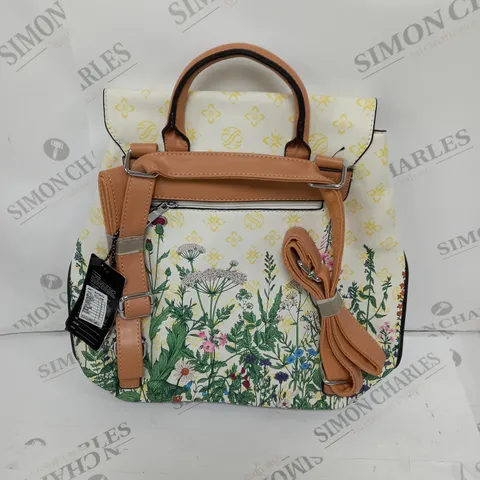 ROSY BAG COLLECTION FLORAL LADIES CARRY BAG 