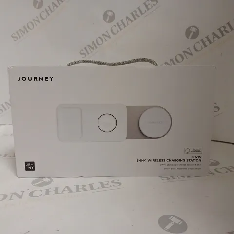 BOXED SEALED JOURNEY SWIV 3 IN 1 WIRELESS CHARGING STATION 