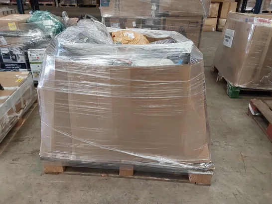 PALLET OF APPROXIMATELY 19 UNPROCESSED RAW RETURN HOUSEHOLD AND ELECTRICAL GOODS TO INCLUDE;