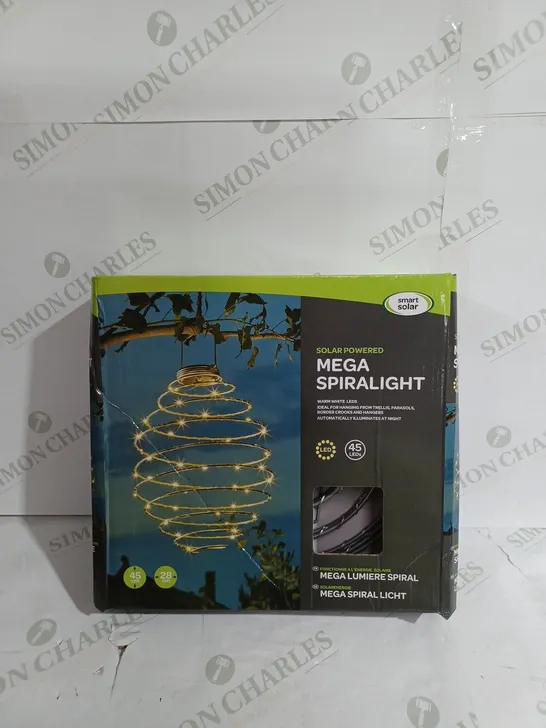 MEGA SOLAR SPIRALIGHT - WARM WHITE LEDS