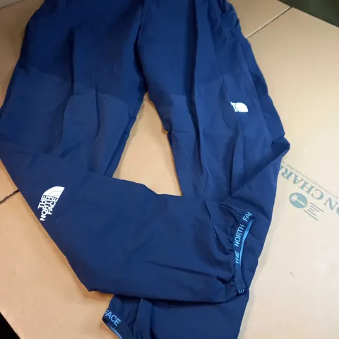 THE NORTH FACE NAVY/LOGO LIGHTWEIGHT TROUSERS - MEDIUM