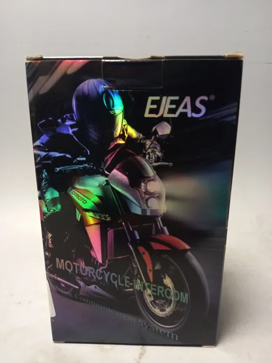 BOXED EJEAS MOTORCYCLE INTERCOM