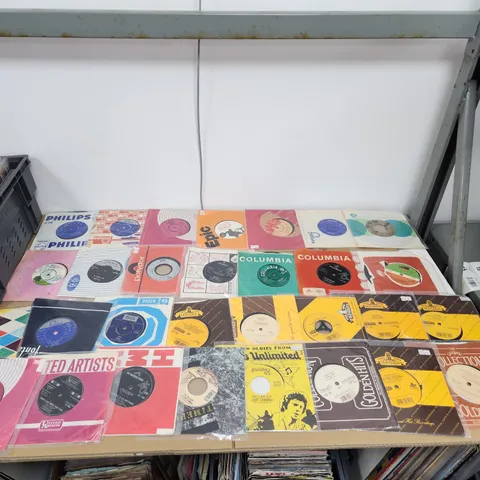 A COLLECTION OF VINYL SINGLES SINGLES