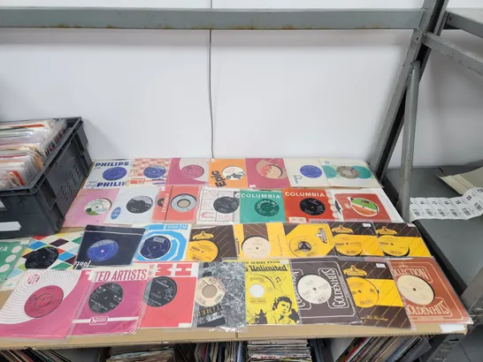 A COLLECTION OF VINYL SINGLES SINGLES