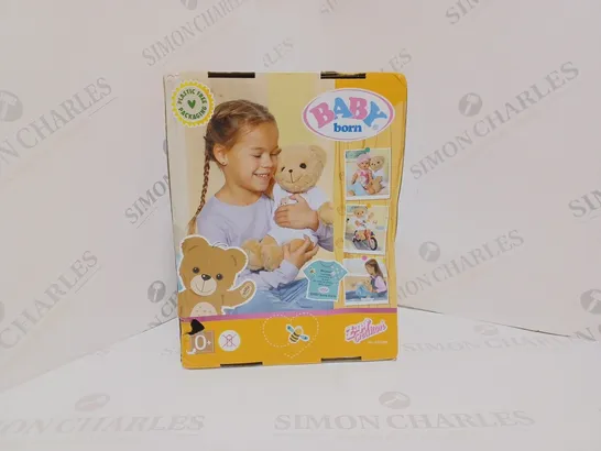 BOXED BABY BORN BEAR WHITE RRP £29.99