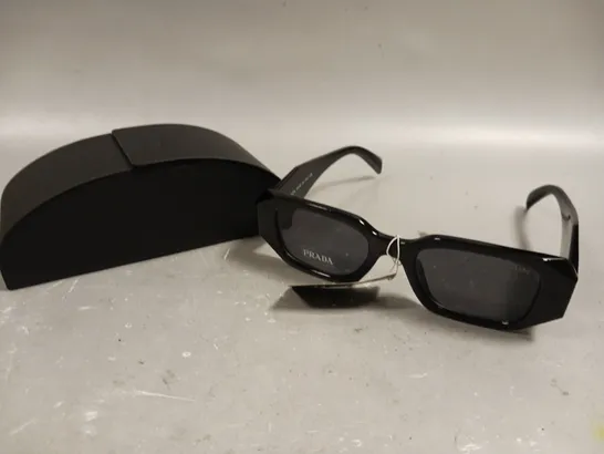 PRADA SYMBOLE BLACK FRAMED SUNGLASSES