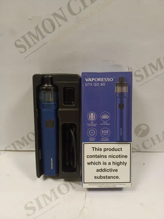 BOXED VAPORESSO GTX GO 80 - BLUE