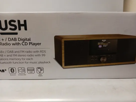 BUSH DAB+/DAB DIGITAL FM RADIO WITH CD PLAYER