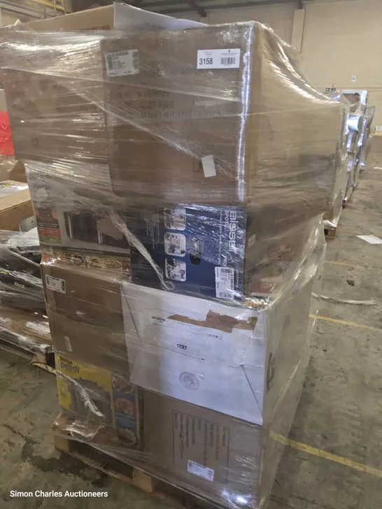 PALLET OF APPROXIMATELY 29 UNPROCESSED RAW RETURN HOUSEHOLD AND ELECTRICAL GOODS TO INCLUDE;