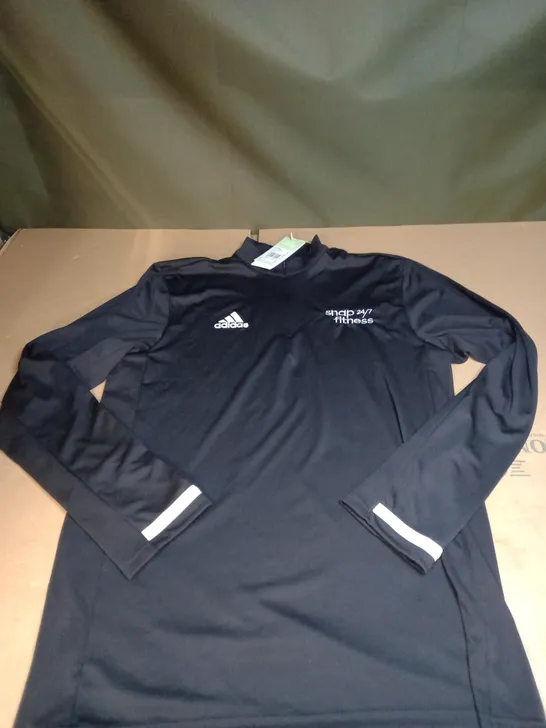 ADIDAS HALF ZIP SHIRT SIZE M 