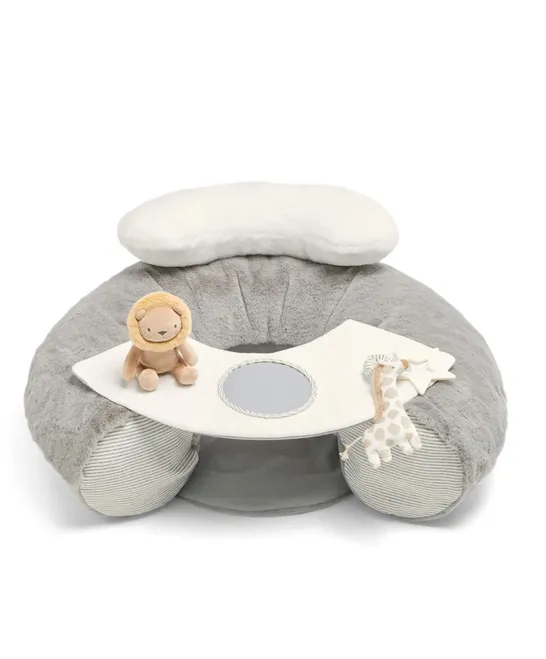 BOXED MAMAS & PAPAS SIT & PLAY - WELCOME TO THE WORLD GREY