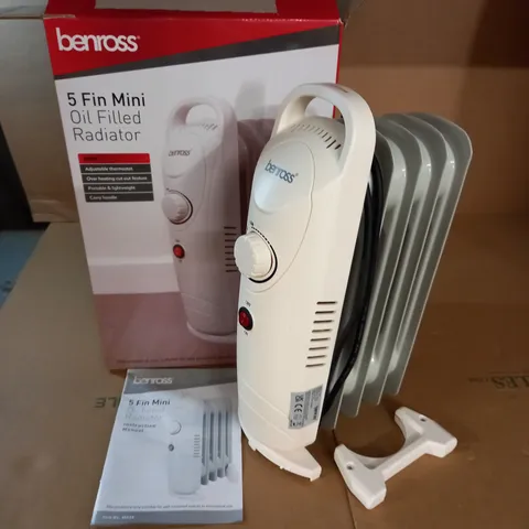 BENROSS 5-FIN MINI OIL FILLED RADIATOR