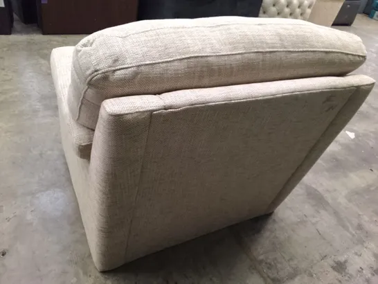 LARGE ARMCHAIR - CREAM FABRIC