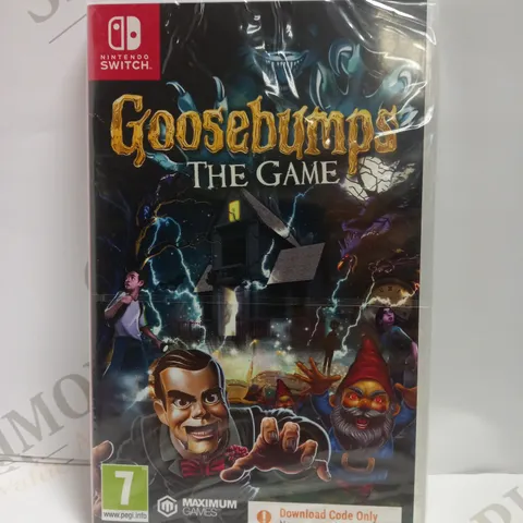 SEALED NINTENDO SWITCH GOOSEBUMPS THE GAME