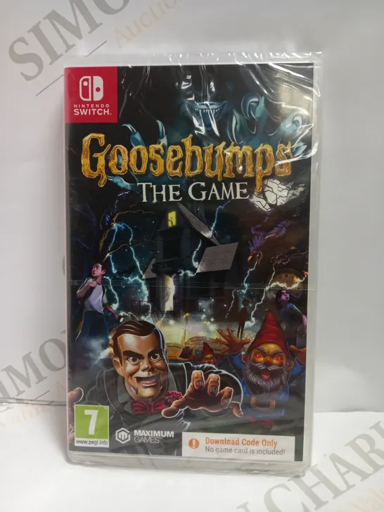 SEALED NINTENDO SWITCH GOOSEBUMPS THE GAME