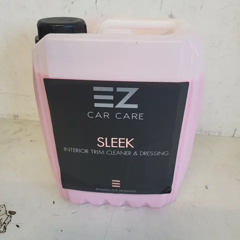 EZ CAR CARE SLEEK INTERIOR TRIM CLEANER AND DRESSING LIQUID 5 LITRES