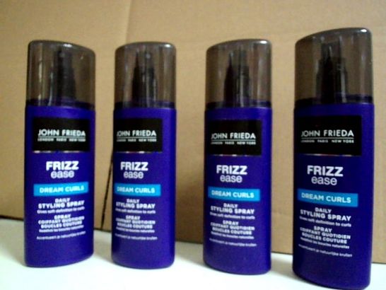 LOT OF APPROX. 13 ASSORTED HAIR RELATED PRODUCTS, ITEMS TO INCLUDE: 4 X JOHN FRIEDA FRIZZ EASE SPRAY - DREAM CURLS, 2 X BODYSHOP GRAPESEED GLOSSING SERUM ,  4 X AFROCENCHIX PRODUCTS FOR AFRO & CURLY H