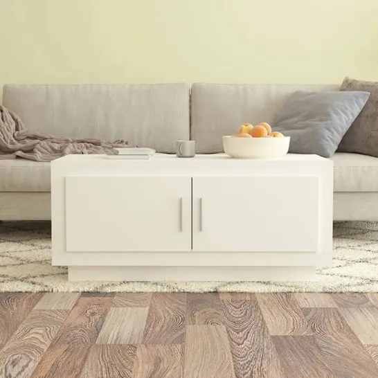 BOXED JAHNAI SOLID COFFEE TABLE WITH STORAGE (1 BOX)