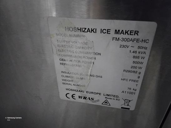 HOSHIZAKI ICE MAKERFN-300AFE-HC