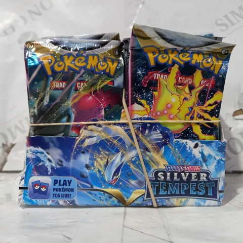 POKÉMON TRADING CARD GAME - SWORD AND SHIELD SILVER TEMPEST BOOSTER SET