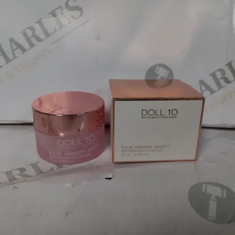 BOXED DOLL 10 BEAUTY RESTORATIVE EYE MOUSSE 15ML