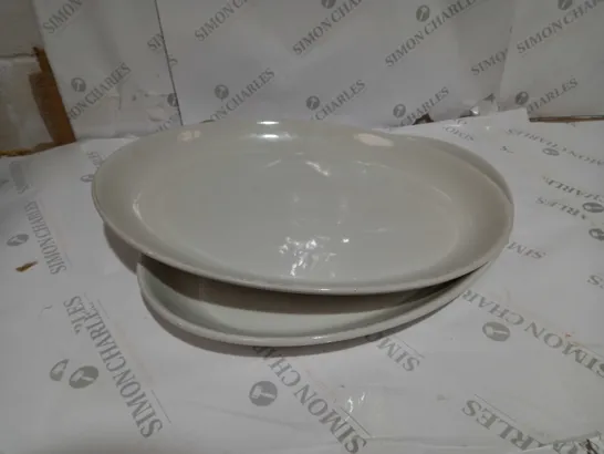 SET OF THREE LARGE SERVING PLATES- COLELCTION ONLY 