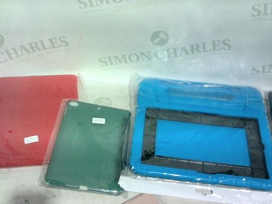 LOT OF APPROX. 8 TABLET CASES/COVERS/PROTECTORS VARYING COLOURS/SIZES/STYLES