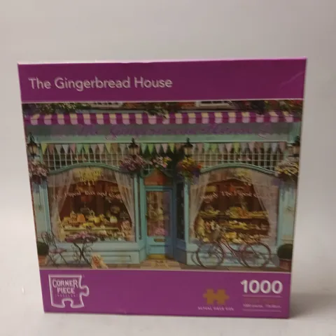 CORNER PIECE THE GINGERBREAD HOUSE JIGSAW PUZZLE