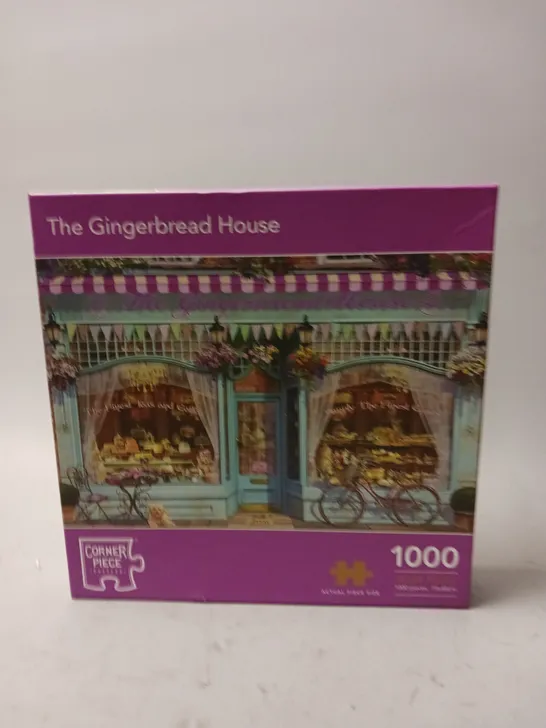 CORNER PIECE THE GINGERBREAD HOUSE JIGSAW PUZZLE